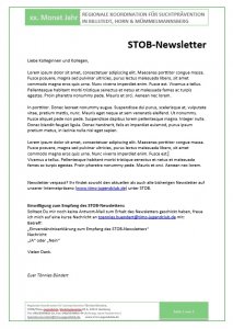 Newsletter aktuell